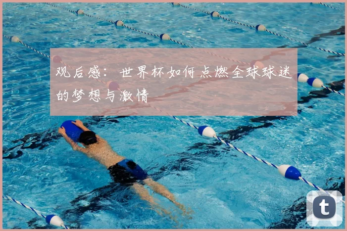 观后感：世界杯如何点燃全球球迷的梦想与激情
